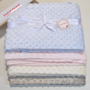 plaide Nafnaf à pois gris