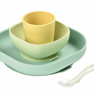 Kit repas Béaba en silicone
