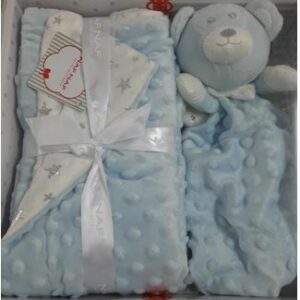 Plaide avec doudou 80*110