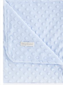 Plaide a pois très douce 80*110