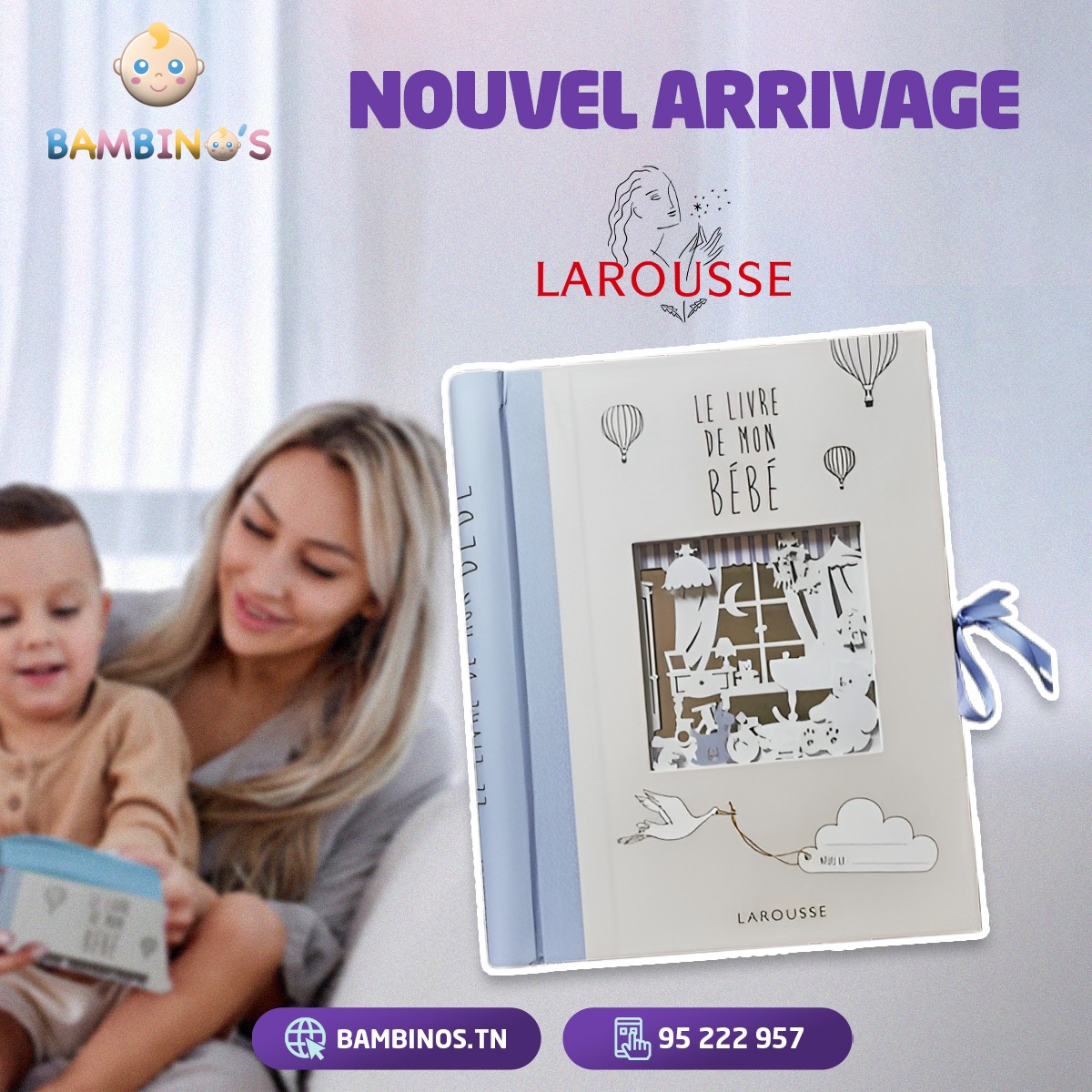 Le livre de mon bébé Larousse