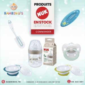 Arrivage des produits Nuk