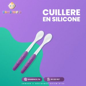 Duo  Cuillère en silicone Nuk