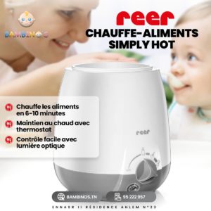 Chauffe biberon simply hot Reer