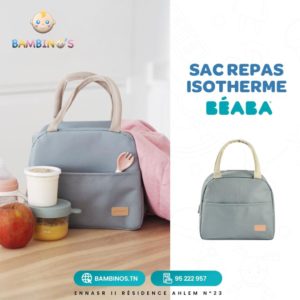 Sac isotherme Béaba vert deau