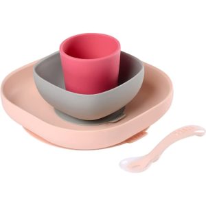 Set assiette Béaba Silicone
