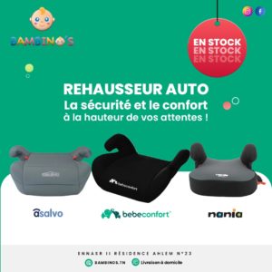 Rehausseur de chaise auto
