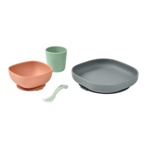 Coffret repas silicone Minéral