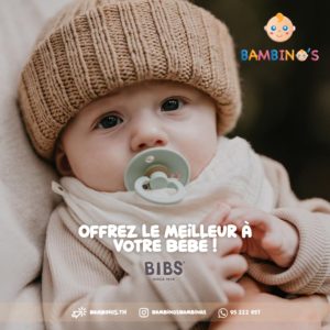 Sucette vanilla glow latex Bips