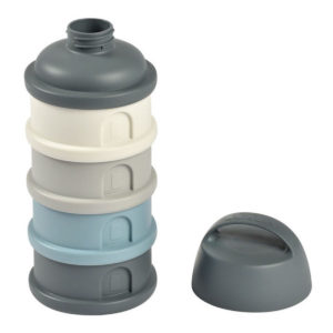 Boîte doseuse 4 compartiments Beaba Cotton white Sage green