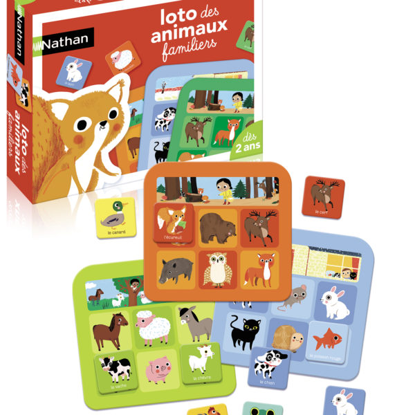 Loto des animaux familiers Sassi