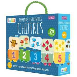 Livre et puzzle 20 pièces : Chiffres
