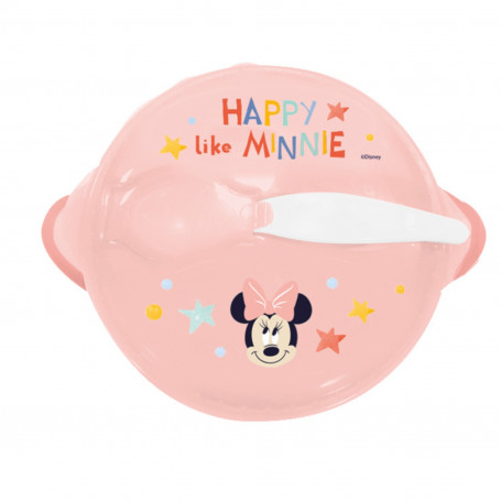 Bol repas  mickey avec ventouse Saumon