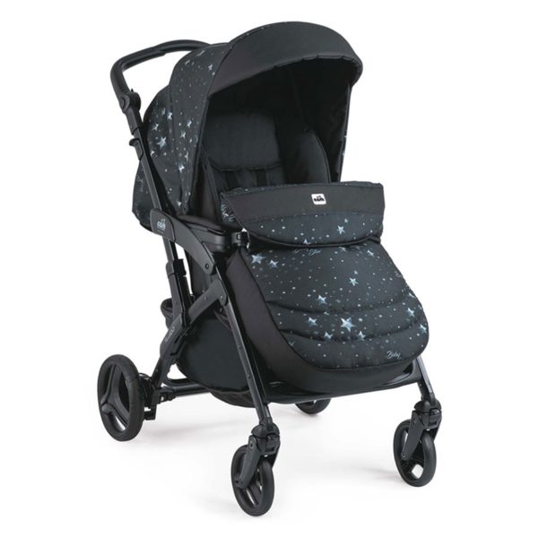 Poussette trio fluido easy stelle nere