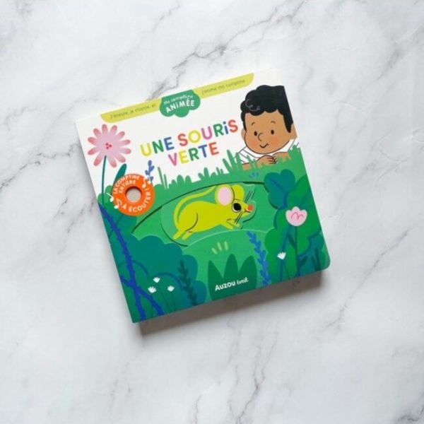 AUZOU MA COMPTINE ANIMÉE - UNE SOURIS VERTE