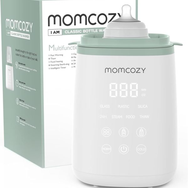 Momcozy Chauffe-biberon intelligent et stérilisateur de biberon à vapeur,