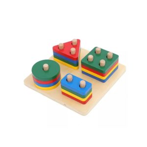 Jeu de formes géométrique Montessori