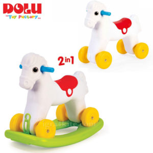 DOLU : Cheval à bascule 2en1