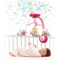 Lumi mobile Compte-moutons rose - mobile bébé