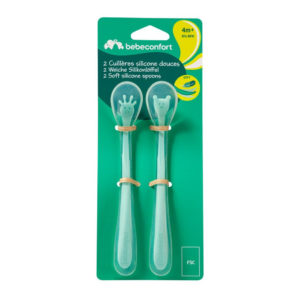 Set de 2 Cuillères en Silicone Douce