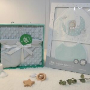 Plaide avec carré de bain Interbaby