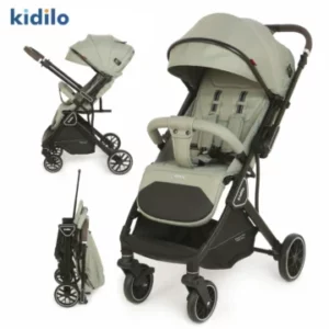 Poussette Kidilo verte