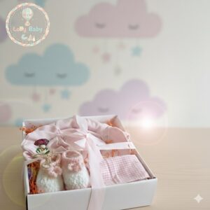 Crochet chausson nouveau né