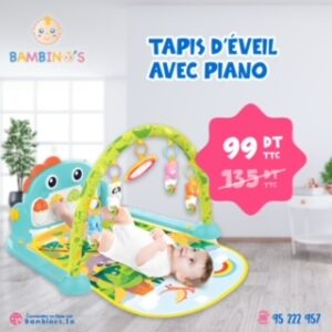 Tapis d’éveil avec piano interactif