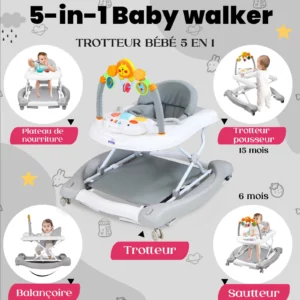 Trotteur pousseur Prima balançoire bébé