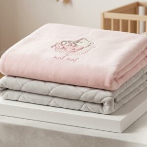 Couverture gris perlé