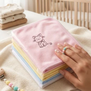 Gant de toilette doux