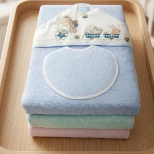 Carre de bain girafe nterbaby 1m*1m