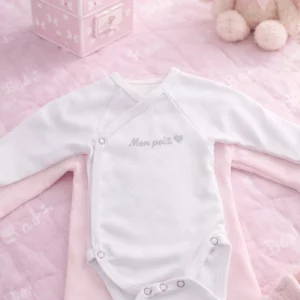 Body manche longue Mon petit coeur