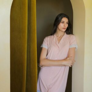 Chemise de nuit rose pale secret Intime