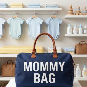 Sac Mommy BAG bleu marine