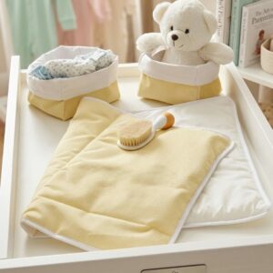 Imperméable change bébé Jaune poussin