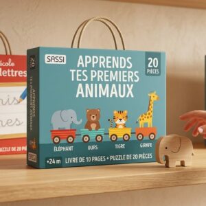 Livre éducatif Sassi 24 mois