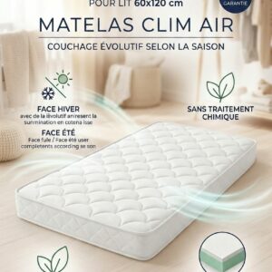 Matela Candide climatisé 60*120