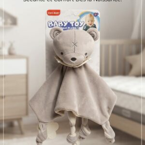 Doudou gris clair