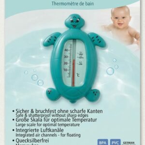 Tortue thermomètre de bain