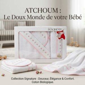 Carre de bain Fleur petite fille