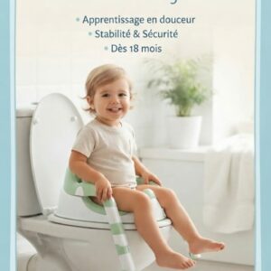 Réducteur de toilette thermobaby avec step