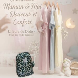 Chemise de nuit allaitement couleurs pastelles allaitement