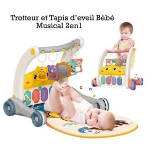 Tapis musical avec piano