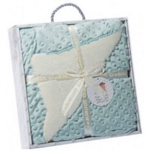 Plaide Gamberytos vert à pois