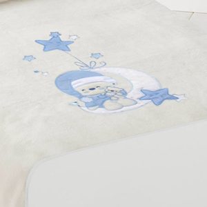 Couverture piel Lune bleu