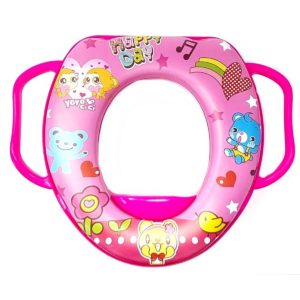 Réducteur de toilette capitonné